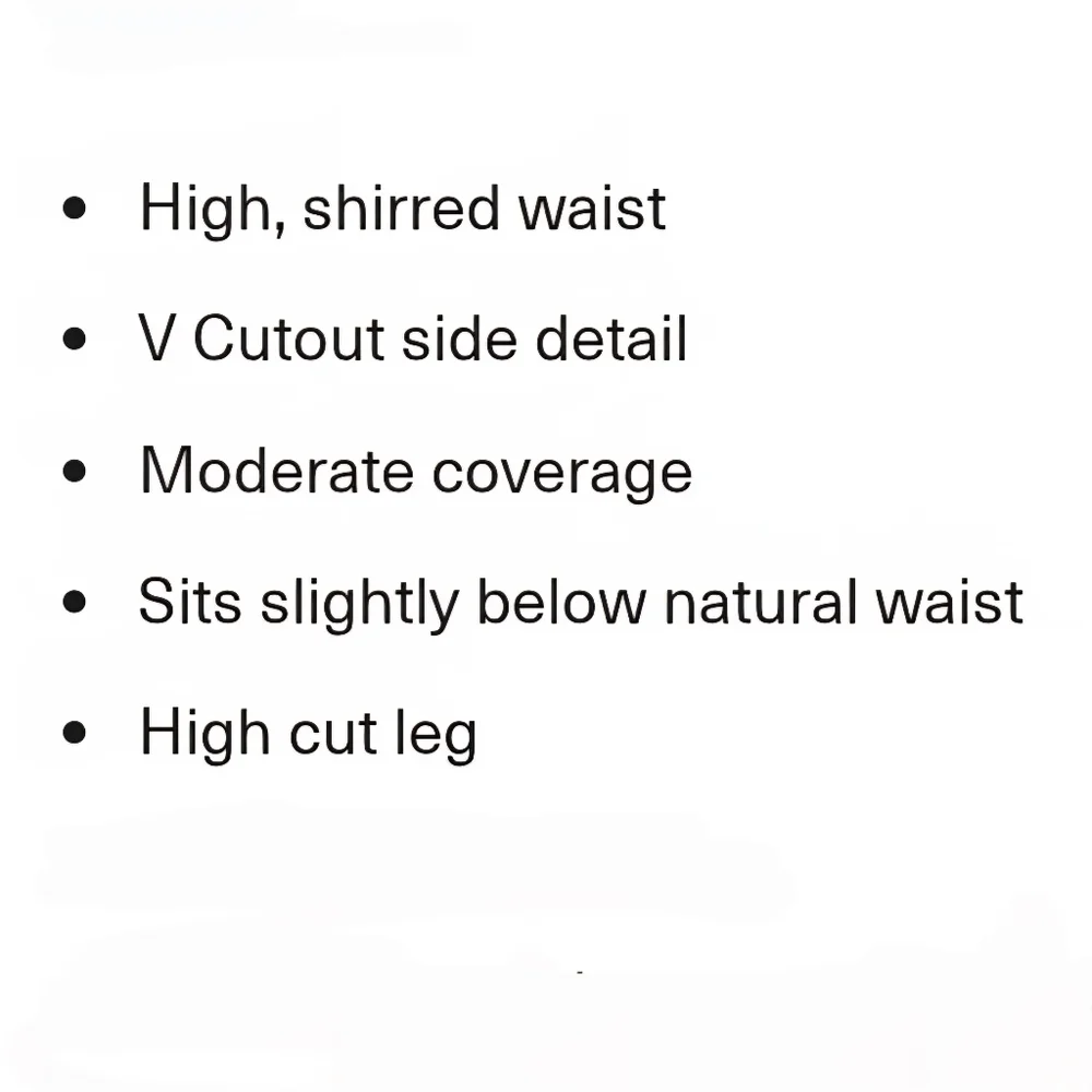 Trina Turk Monaco Solid High Waist Bottom Pink Size 4 - Picture 11 of 16